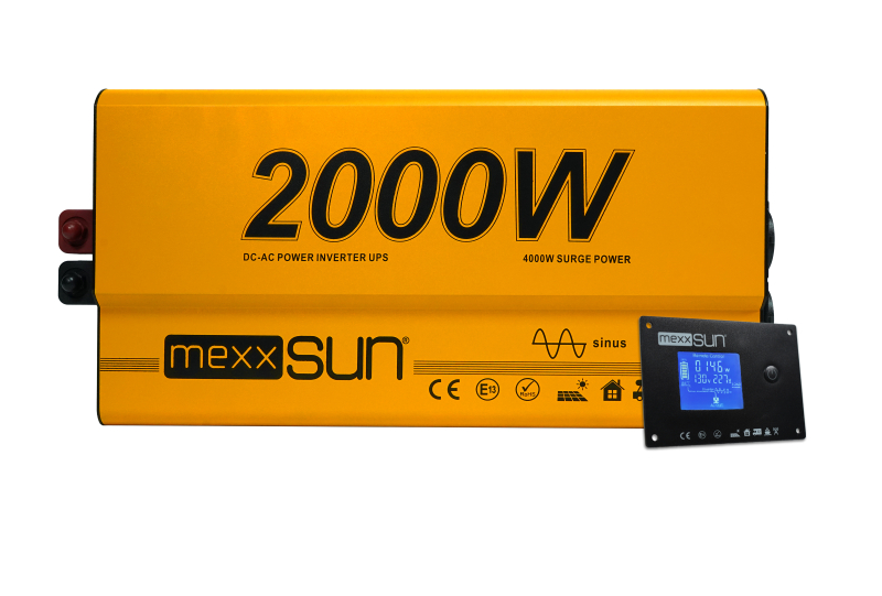 Mexxsun MEXTC 2000W Tam Sinüs UPS İnverter (UPS-ATS, 12V)